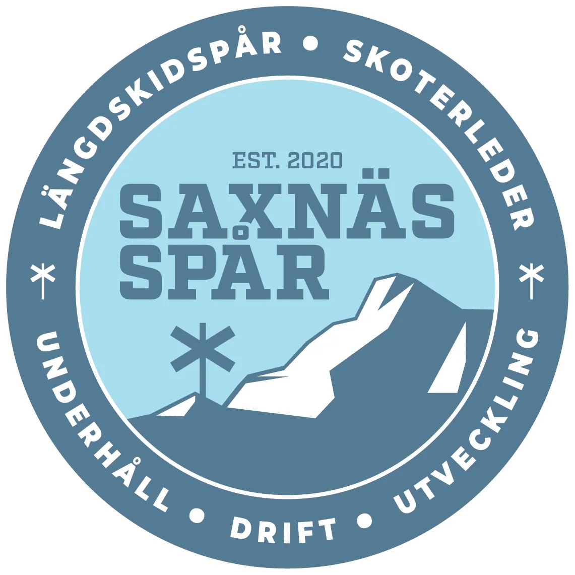 Saxnäs Spår Logotyp
